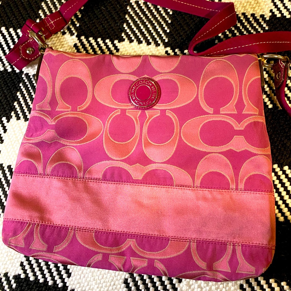 COACH cross body purse.